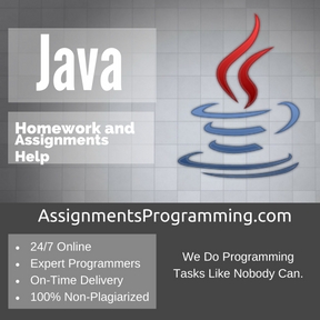 Java homework assignment help